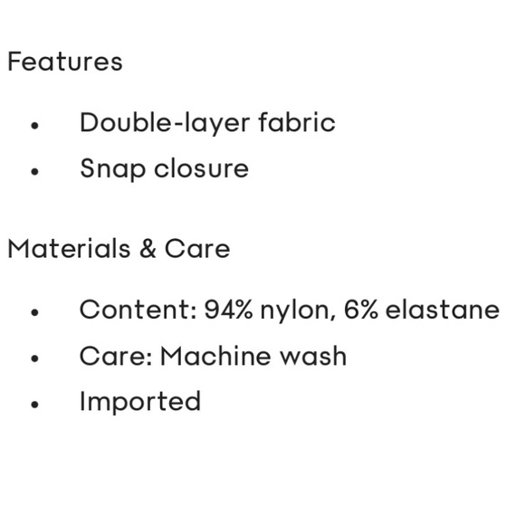 BABATON Contour Shoulder Pad Bodysuit - Picture 7 of 10